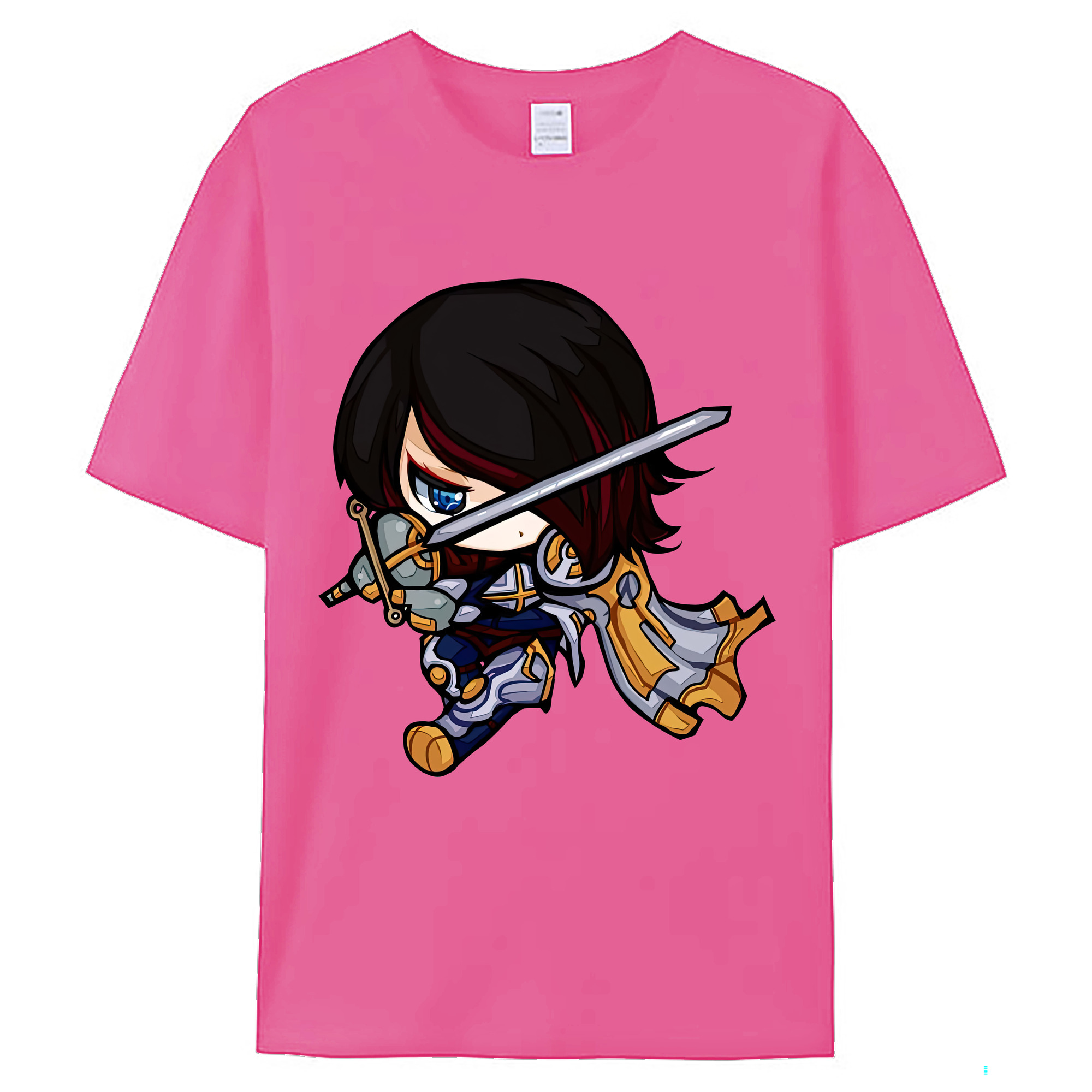 （画像用） リーグ・オブ・レジェンド League of Legends LOL レディースカジュアルプリントTシャツ（綿100％）